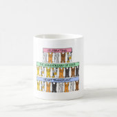 Herztransplantation Jahrestag Herzlichen Glückwuns Kaffeetasse (Mittel)