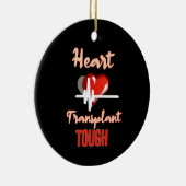 Herztransplantation Keramik Ornament (Rechts)