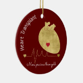 Herztransplantation Keramik Ornament (Rechts)