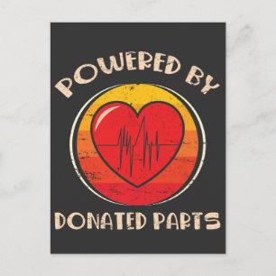 Herztransplantation Operation Organ Empfänger Über Postkarte