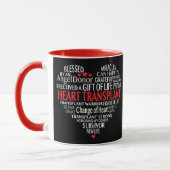 Herztransplantation Originale Design-Tasse Tasse (Links)