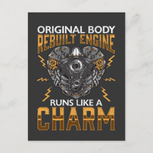 Herztransplantation Rebuilt Engine Bypass-Operatio Postkarte