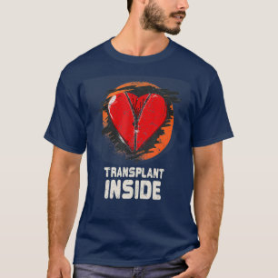 Herztransplantation T-Shirt Organempfänger-Geschen