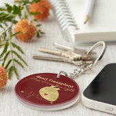 Herztransplantation Wertvoller als Gold Schlüsselanhänger (Vorderseite rechts)