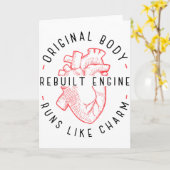 Herztransplantation Wiederherstellung Herzkrankhei Karte (Gelbe Blume)