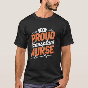 Herztransplantationskrankenschwester Design Knoche T-Shirt