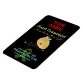 Herztransplantationsteam individuell anpassbar magnet (Linke Seite)