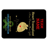 Herztransplantationsteam individuell anpassbar magnet (Horizontal)