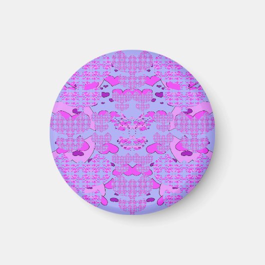 Herztulpen Magnet (Vorne)