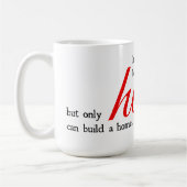 Herztypografie Kaffeetasse (Links)