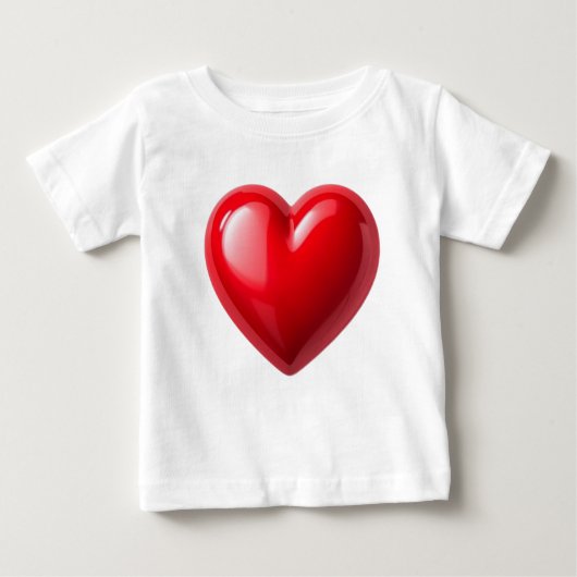 "Herzüberlauf: Eine Symphonie der Liebe" Baby T-shirt (Vorderseite)