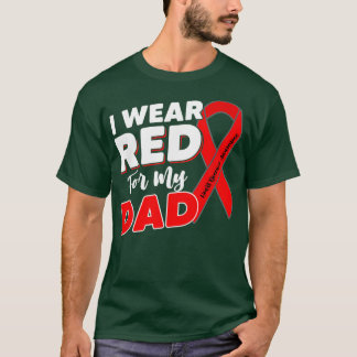 Herzüberlebende Kriegerin ich trage Rot für meinen T-Shirt