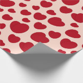 Herzumschlagpapier Geschenkpapier (Ecke)