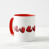 HerzValentine-Tasse Tasse (Vorderseite Links)