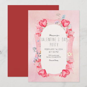 HerzValentinstag Einladung