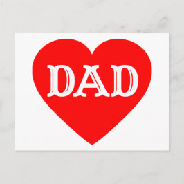 HERZVATER POSTKARTE