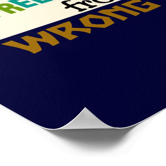 HERZVERÄNDERUNG FARBE ~ Poster (Ecke)