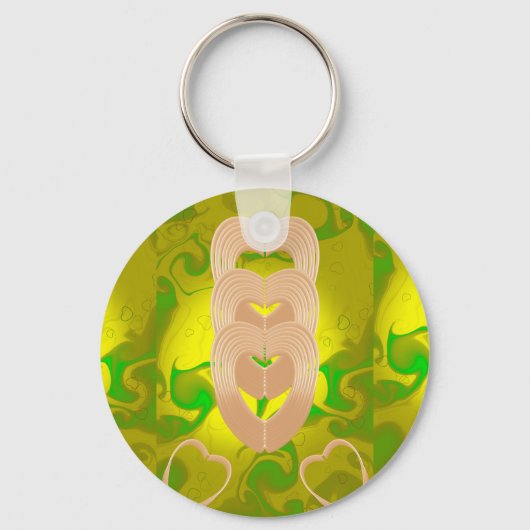 Herzverbindung Schlüsselanhänger (Vorderseite)