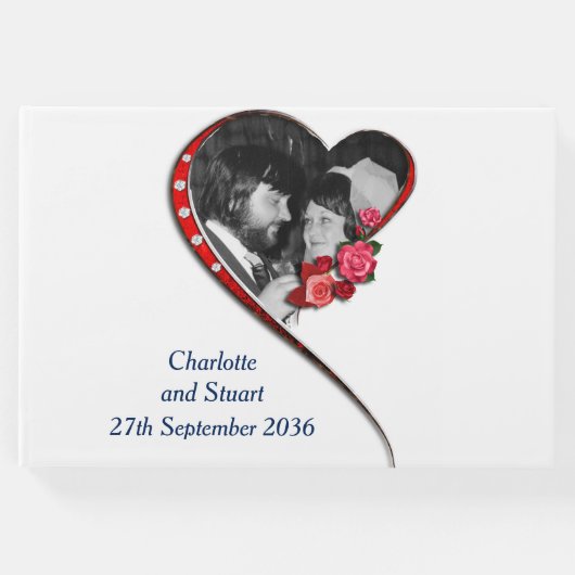 Herzverheiratung Gästebuch (Vorderseite)