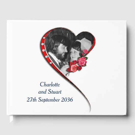 Herzverheiratung Gästebuch (Vorderseite)