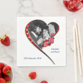 Herzverheiratung Serviette (Beispiel)