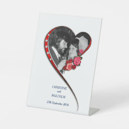 Herzverheiratung Sockelschild