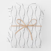 Herzverknüpfungen, Verlobung für die Hochzeit in W Geschenkpapier Set (Beispiel)