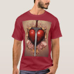 Herzwächter: Schwert- und Herz-Print-T - Shirt<br><div class="desc">Verteidigen Sie Ihr Herz mit Tapferkeit und Stil in unserem T - Shirt "Herzwächter", geschmückt mit einem eindrucksvollen Design eines Schwert, das mit einem Herz verwoben ist. Dieses Tee aus hochwertigen Materialien bietet Komfort und Langlebigkeit und ist somit perfekt für den täglichen Gebrauch. Die Symbolik der Kraft und des Schutzes...</div>