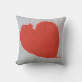 Herzwanduhr Kissen (Vorderseite)