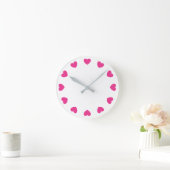 Herzwanduhr Runde Wanduhr (Zuhause)