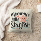 Herzwärmende Mommy's Little Starfish Kissen (Decke)