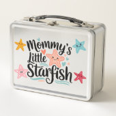 Herzwärmende Mommy's Little Starfish Metall Brotdose (Vorderseite)