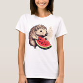 Herzwärmender Igel T-Shirt (Vorderseite)