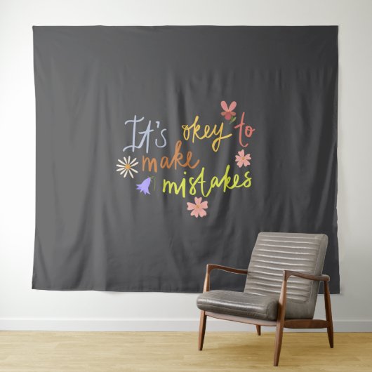 Herzwärmendes Kind zitiert Design für liebevolle E Wandteppich (Beispiel (Horizontal))