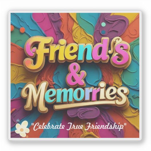 "Herzwärmendes Lächeln" Aufkleber (Vorderseite)