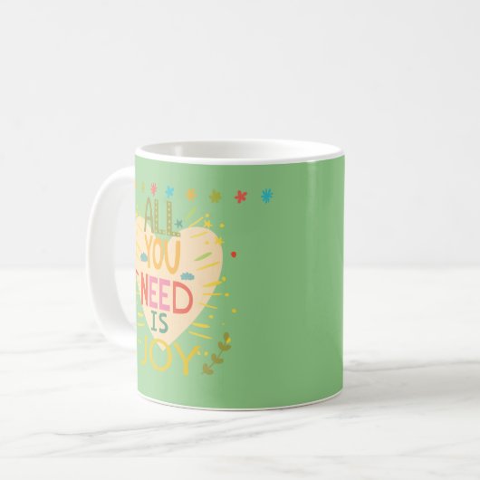Herzwärmung Kid Redewendungen Design Kaffeetasse (Vorderseite Links)