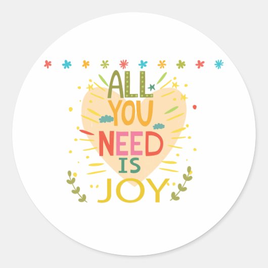 Herzwärmung Kid Redewendungen Design Runder Aufkleber (Vorderseite)