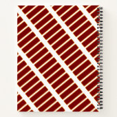 Herzwärmung künstlerisches Design Notizblock (Rückseite)