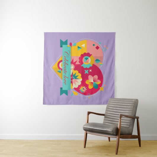 Herzwärmung und psychische Geschenke Wandteppich (Beispiel (Horizontal))