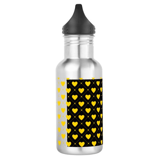 Herzwasserflasche Edelstahlflasche (Links)