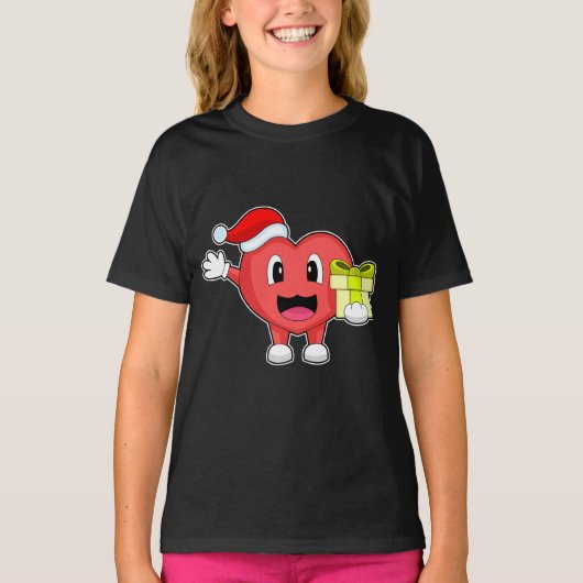 Herzweihnachtspaket T-Shirt (Vorderseite)