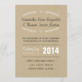 Herzweine Hochzeitseinladung Einladung