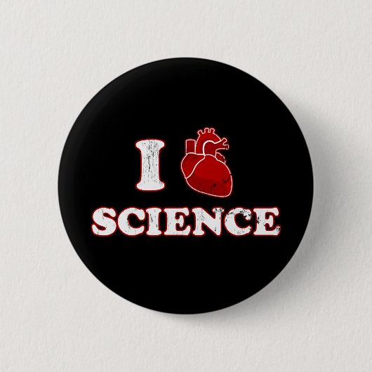 Herzwissenschaft/-anatomie der Wissenschaft der Button (Vorderseite)
