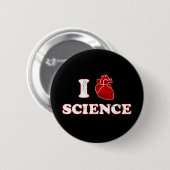 Herzwissenschaft/-anatomie der Wissenschaft der Button (Vorne & Hinten)