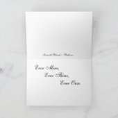 Herzwolken-Liebekarte Karte (Innenseite)