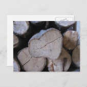 Herzwolz Postkarte (Vorne/Hinten)