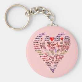 Herzwörter Schlüsselanhänger