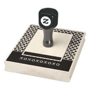 Herzwurzel xoxoxox Stamper Gummistempel