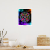 Herzzentrierung Poster (Küche)