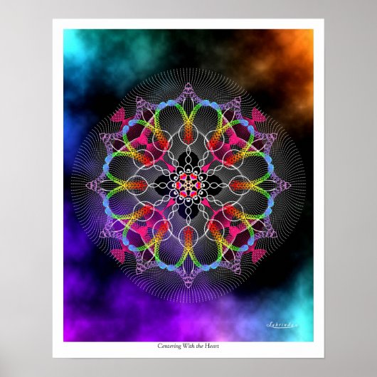 Herzzentrierung Poster (Vorne)